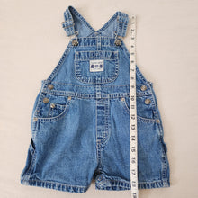 Load image into Gallery viewer, Vintage Land&#39;s End Denim Shortalls 2t
