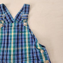 Load image into Gallery viewer, Vintage Gymsport Plaid Shortalls 3t/4t
