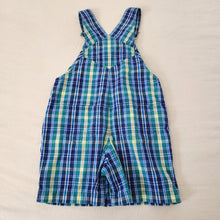 Load image into Gallery viewer, Vintage Gymsport Plaid Shortalls 3t/4t

