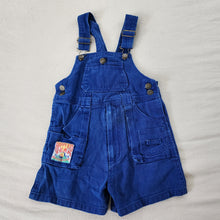 Load image into Gallery viewer, Vintage Blue Denim Shortalls 5t

