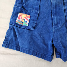 Load image into Gallery viewer, Vintage Blue Denim Shortalls 5t
