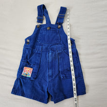 Load image into Gallery viewer, Vintage Blue Denim Shortalls 5t
