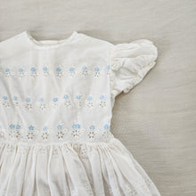 Load image into Gallery viewer, Vintage 50s Floral Eyelet Dress 3t/4t
