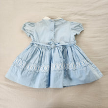 Load image into Gallery viewer, Vintage 50s Blue Dress 12-18 months
