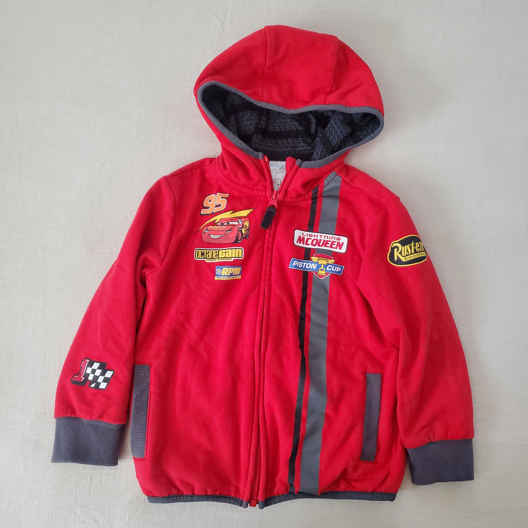 Disney Cars Zipup Red Hoodie 4t