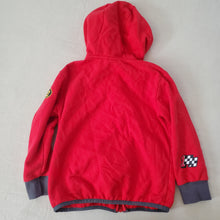 Load image into Gallery viewer, Disney Cars Zipup Red Hoodie 4t
