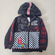 Load image into Gallery viewer, Disney Store Cars Zipup Hoodie 4t
