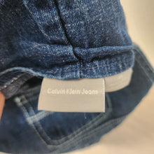 Load image into Gallery viewer, Y2k Calvin Klein Denim Shortalls 3-6 months
