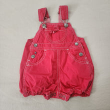 Load image into Gallery viewer, Vintage Tommy Hilfiger Red Bubble Shortalls 3-6 months
