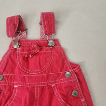 Load image into Gallery viewer, Vintage Tommy Hilfiger Red Bubble Shortalls 3-6 months
