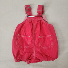 Load image into Gallery viewer, Vintage Tommy Hilfiger Red Bubble Shortalls 3-6 months
