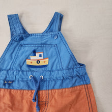 Load image into Gallery viewer, Y2k Le Top Color Block Ship Shortalls 6-12 months
