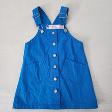 Load image into Gallery viewer, Vintage 90s Blue Skirtall 4t
