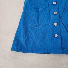 Load image into Gallery viewer, Vintage 90s Blue Skirtall 4t
