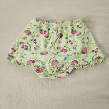 Load image into Gallery viewer, Vintage Strawberry/Floral Skirt/Shorts 12 months
