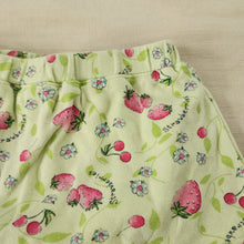 Load image into Gallery viewer, Vintage Strawberry/Floral Skirt/Shorts 12 months
