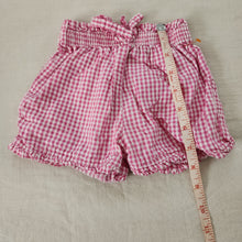 Load image into Gallery viewer, Vintage Pink Gingham Shorts 12 months
