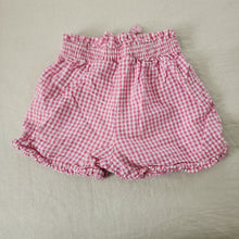 Load image into Gallery viewer, Vintage Pink Gingham Shorts 12 months
