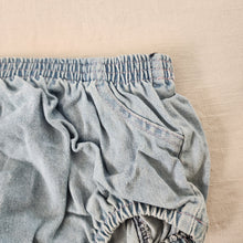 Load image into Gallery viewer, Vintage Denim Bloomers 6-12 months
