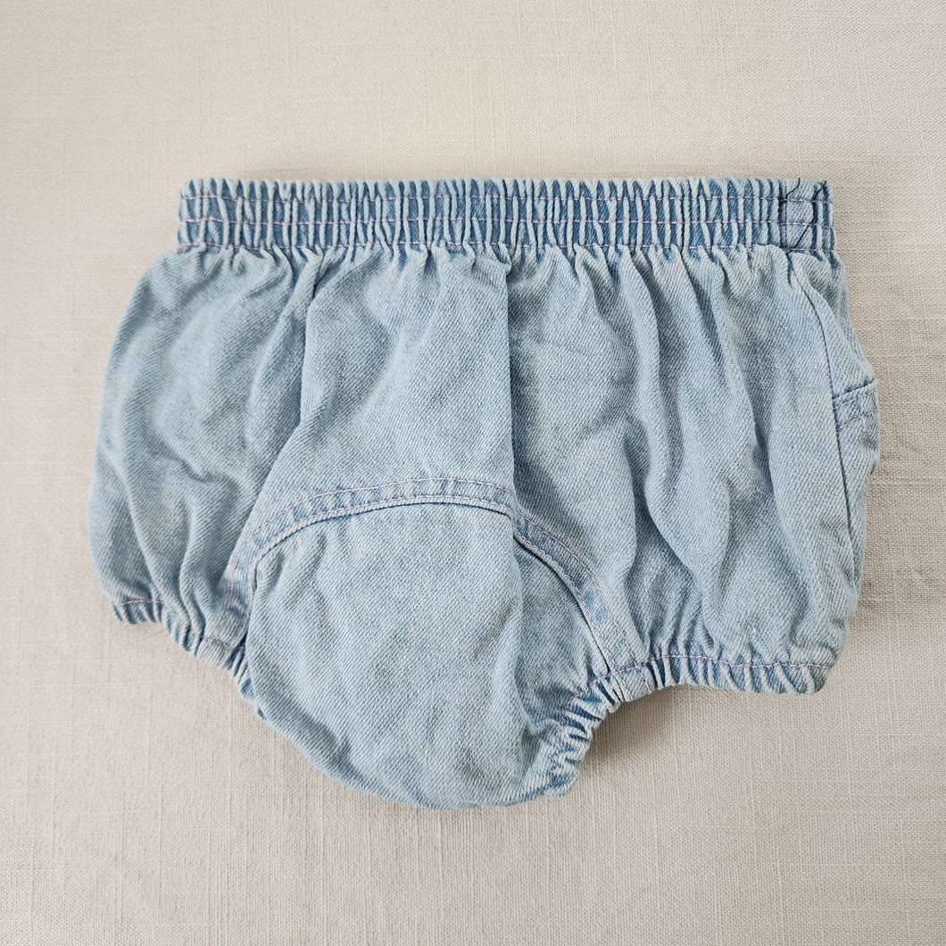 Vintage Denim Bloomers 6-12 months