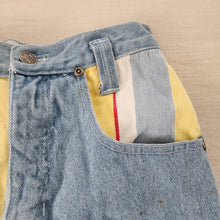 Load image into Gallery viewer, Vintage Striped Jean Shorts kids 10
