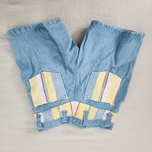 Load image into Gallery viewer, Vintage Striped Jean Shorts kids 10
