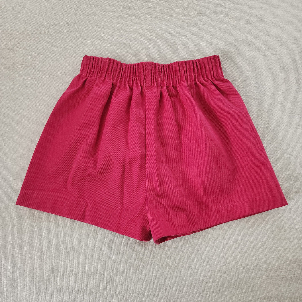 Vintage Dark Pink Shorts 3t/4t