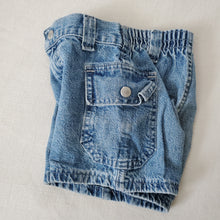 Load image into Gallery viewer, Vintage Short Cargo Pocket Jean Shorts 5t
