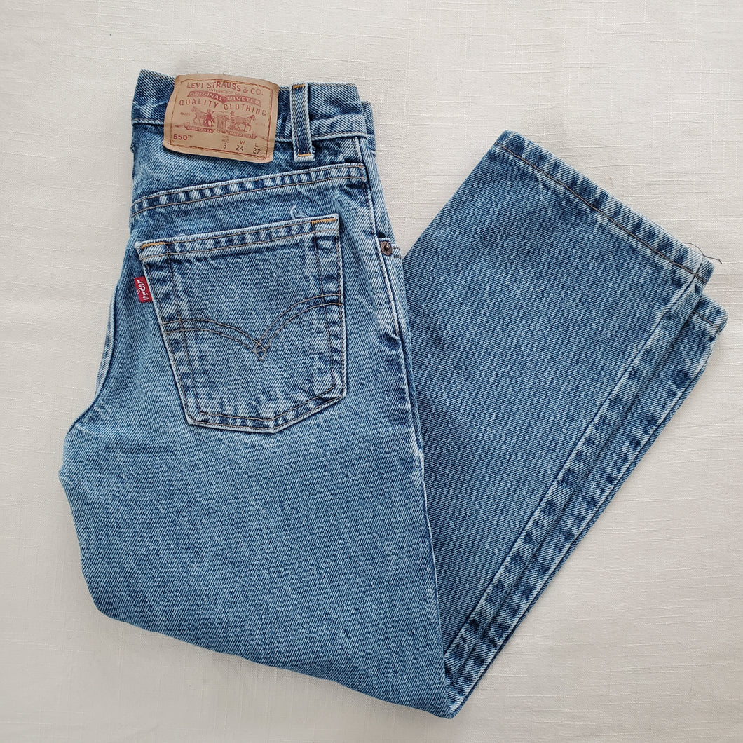 Vintage Levi's 550 Fit Jeans kids 8