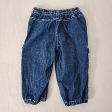 Load image into Gallery viewer, Vintage Floral Cargo Capri Jeans 4t
