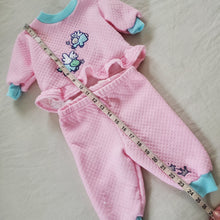 Load image into Gallery viewer, Vintage Fairies Pink Matching Set 6-9 months
