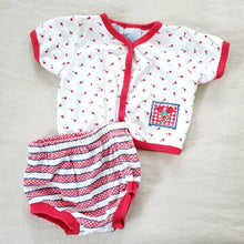 Load image into Gallery viewer, Vintage Floral Matching Set 6-9 months
