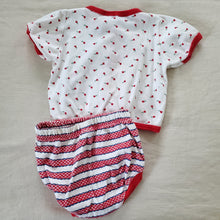 Load image into Gallery viewer, Vintage Floral Matching Set 6-9 months
