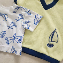Load image into Gallery viewer, Vintage Sailboat Shirts Bundle 3-9 months
