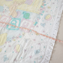 Load image into Gallery viewer, Vintage Precious Moments Toddler Quilted Blanket
