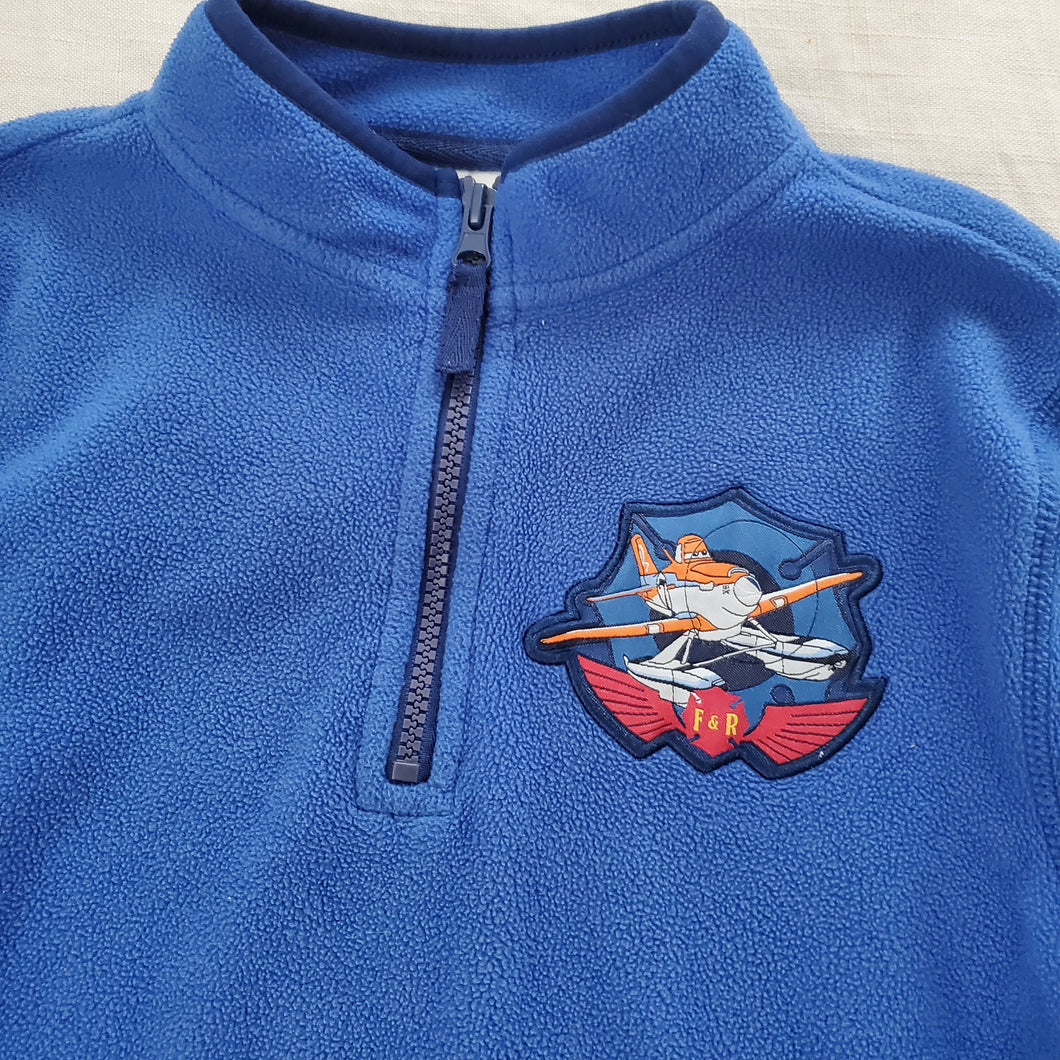 Disney Planes Dusty Fleece Halfzip Sweater kids 9/10