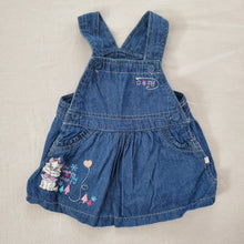 Load image into Gallery viewer, Y2k Aristocats Marie Denim Dress 0-3 months
