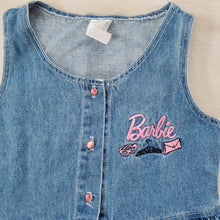 Load image into Gallery viewer, Vintage Barbie Denim Skirt kids 9/10
