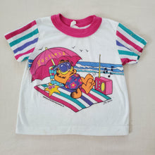 Load image into Gallery viewer, Vintage Garfield Beach PJ Top 3t
