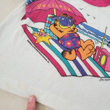 Load image into Gallery viewer, Vintage Garfield Beach PJ Top 3t
