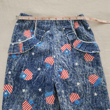 Load image into Gallery viewer, Vintage Patriotic Ruffle Pocket Pants kids 6
