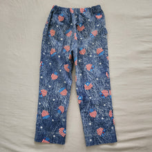 Load image into Gallery viewer, Vintage Patriotic Ruffle Pocket Pants kids 6
