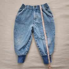 Load image into Gallery viewer, Vintage Gymboree Jogger Jeans 2t
