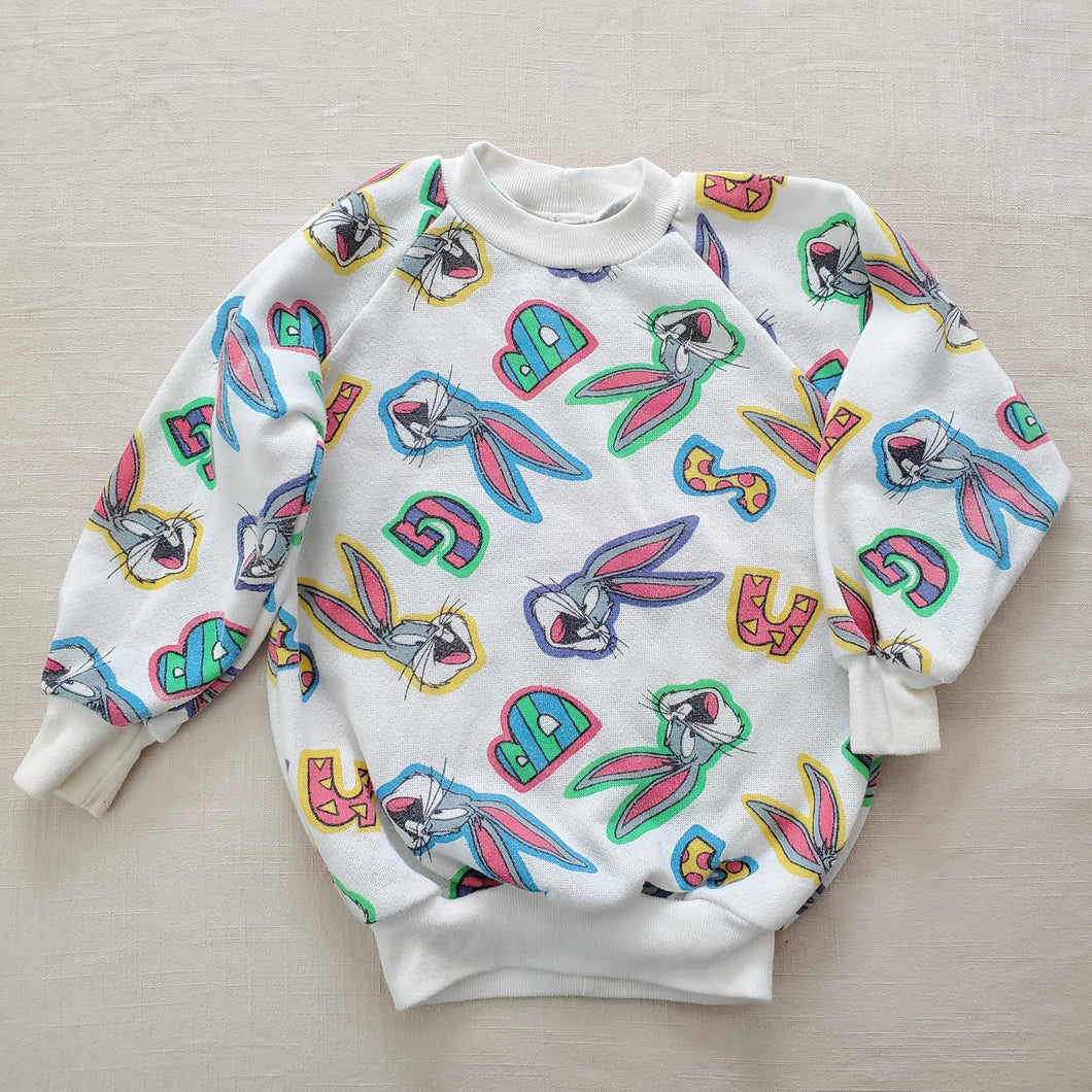 Vintage Bugs Bunny Crewneck Sweater 3t/4t