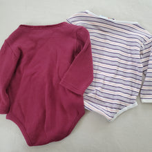 Load image into Gallery viewer, Vintage Long Sleeve Rompers Bundle 6-9 months
