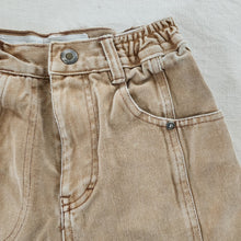 Load image into Gallery viewer, Vintage Faded Brown Jean Shorts kids 8
