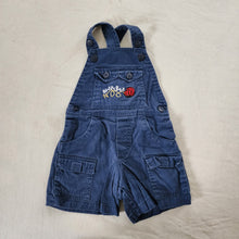 Load image into Gallery viewer, Vintage Buzzy Bee Navy Shortalls 2t
