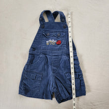 Load image into Gallery viewer, Vintage Buzzy Bee Navy Shortalls 2t
