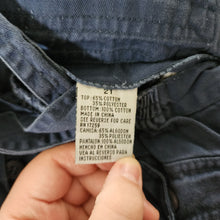 Load image into Gallery viewer, Vintage Buzzy Bee Navy Shortalls 2t
