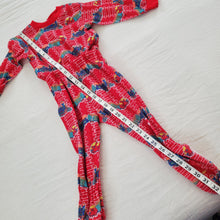 Load image into Gallery viewer, Vintage Train/Railroad 2-Piece Footed PJs 24 months/2t
